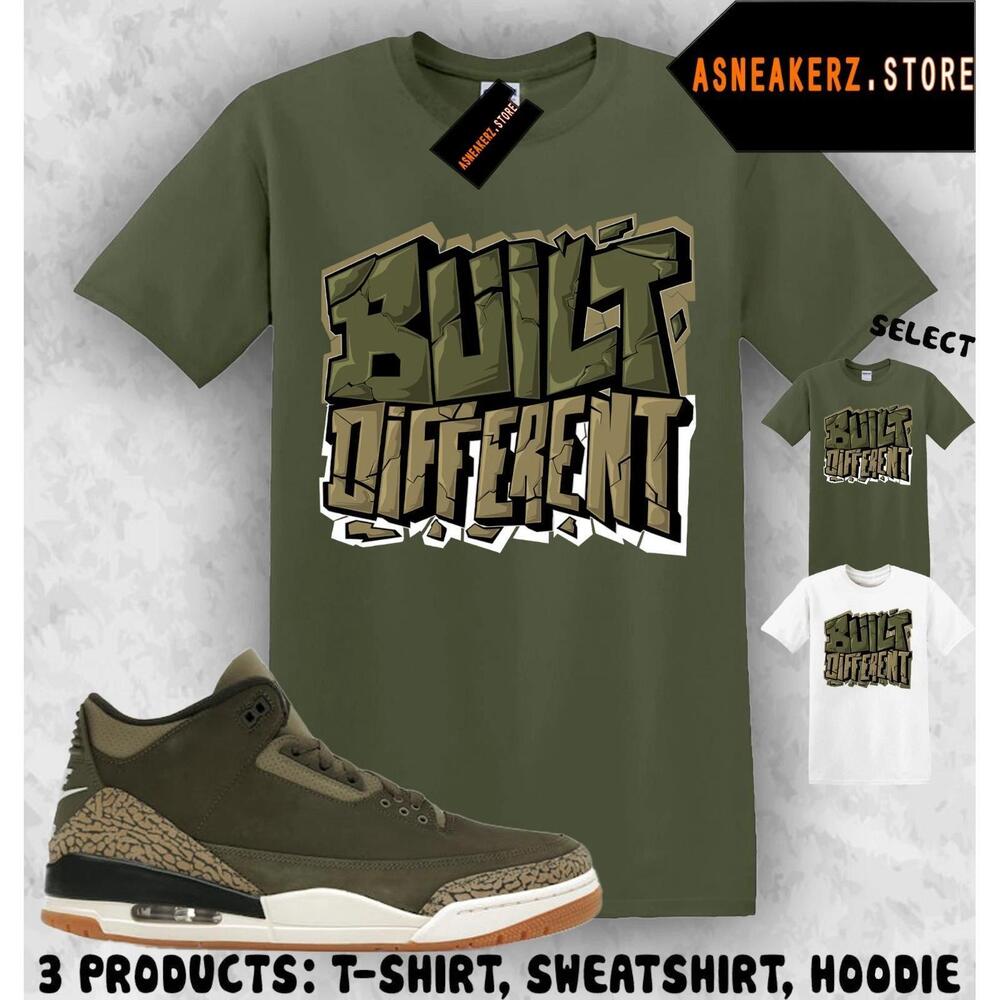 Shirt To Match Aj 3 Family Affair Matching Tee Built Different T-Shirt